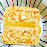 豆腐入りヘルシー卵焼き☆お弁当や朝食に♪